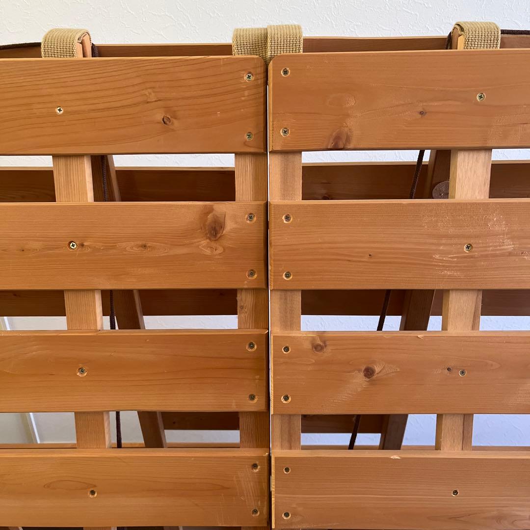 木製すのこベッド ダブル