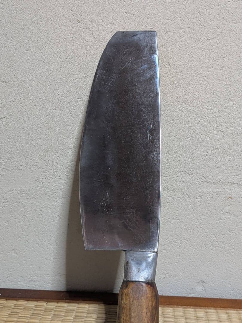 東京 杉本 中華包丁 刃渡り19.5cm 実用品