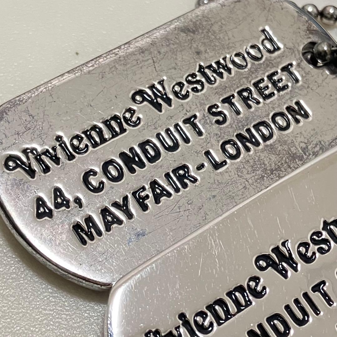 【希少】VivienneWestwood✨ドッグタグ　ネックレス