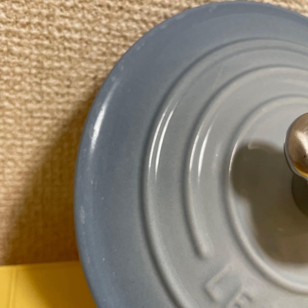 LE CREUSET　ココット ロンド コースタルブルー　14cm