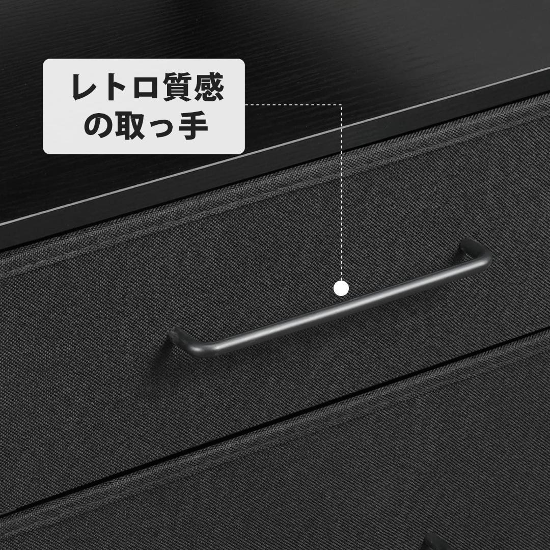 ☆温かみのあるデザイン　キャスター　サイドワゴン　デスク