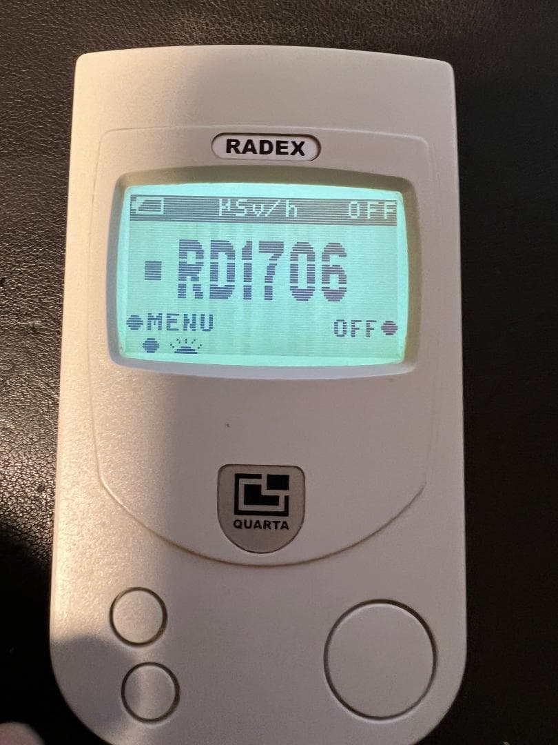 RADEX RD1706 ガイガーカウンター　本体のみ