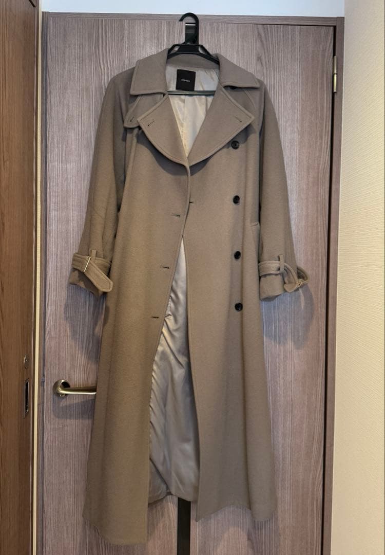 アニュアンス　ウールトレンチコート