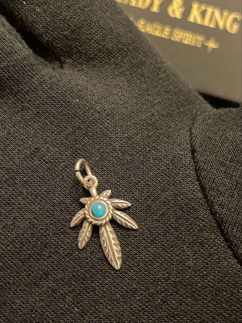 G*s様 TADY&KING(タディアンドキング)ガンジャ銀縄ターコイズ スパイ