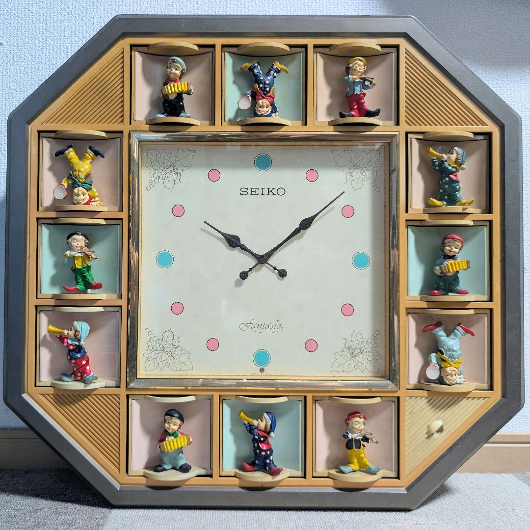 【訳あり】SEIKO FANTASIA からくり時計 RE501B ファンタジア