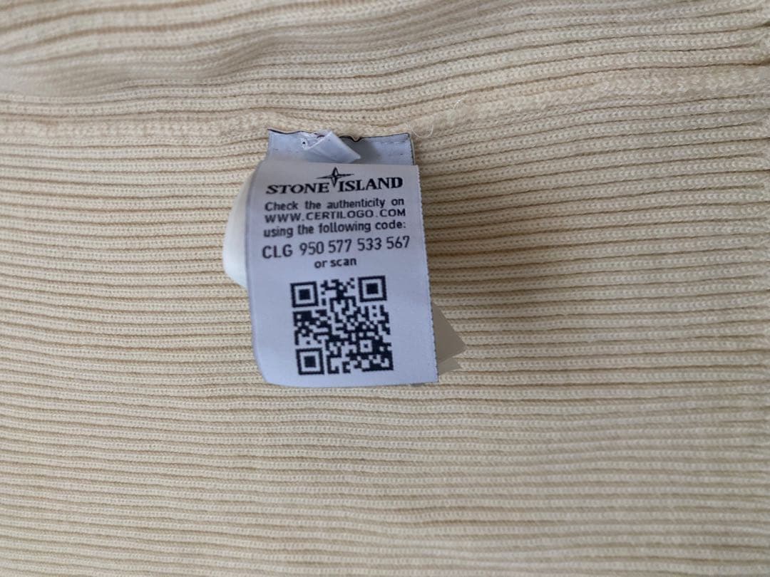 STONE  ストーンアイランドフード付きカーディガン