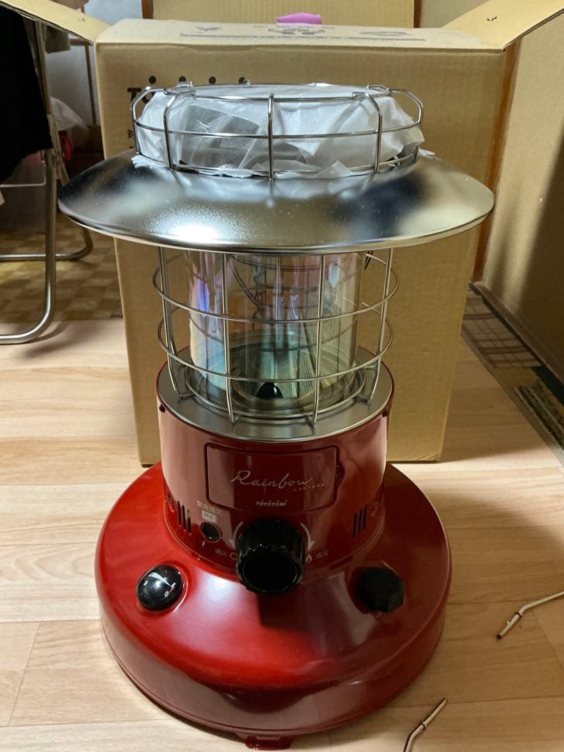 【美品・2022年製】トヨトミ レインボーストーブ RL-25M（R）