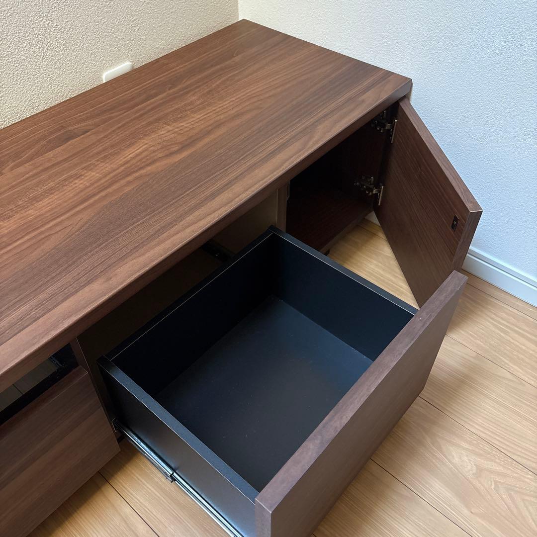 LOWYA テレビボード ウォルナット 幅180cm