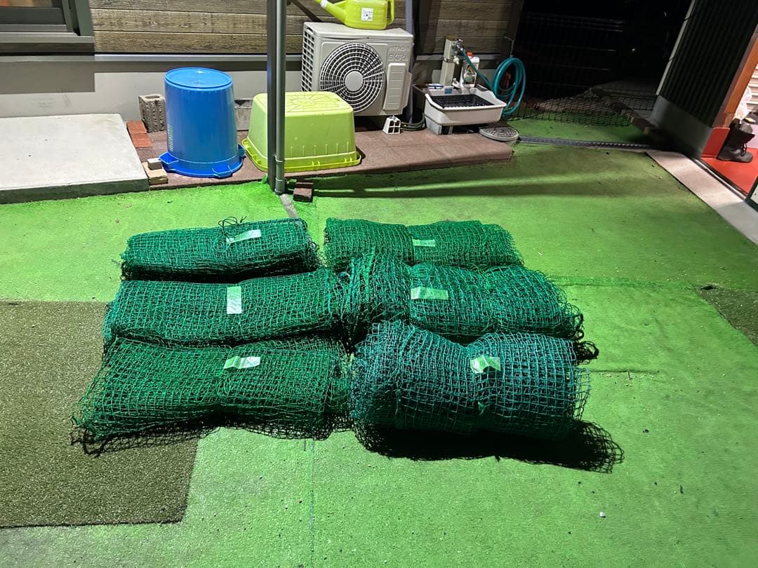 防球ネット６点セット（中古品）