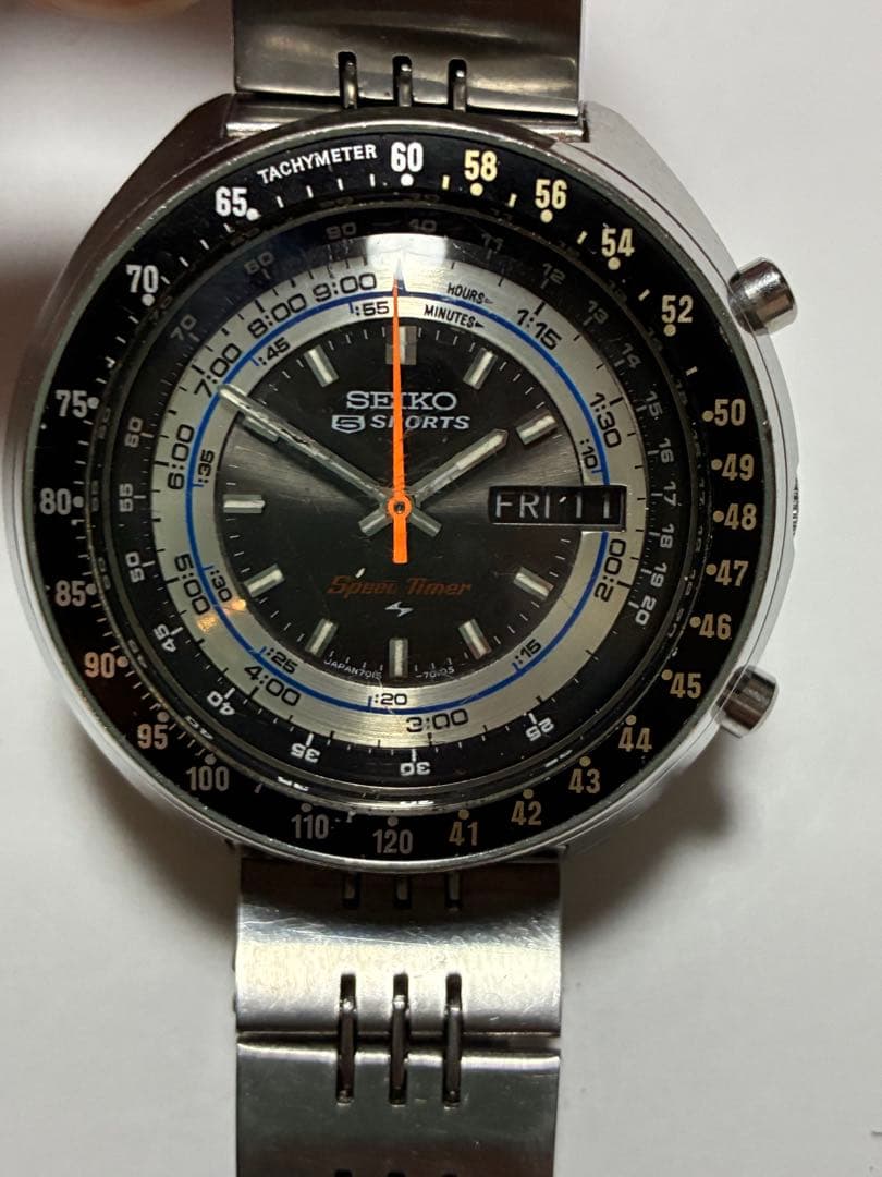 希少　セイコー　スピードタイマー　メンズ腕時計