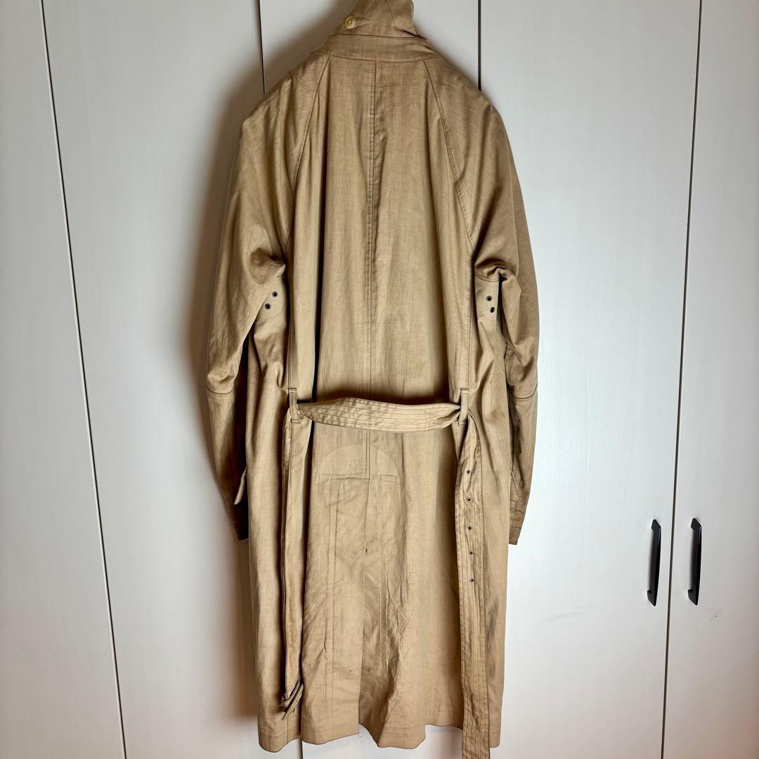 ラルフローレン　パープルレーベル　超高級　70万円　トレンチ　ステンカラー