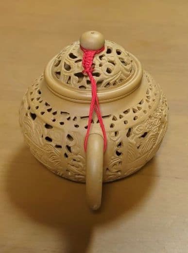 怪王浮雕 古美術 中国 急須 湯呑み9点セット伝統的な茶器セット 急須と茶碗付き