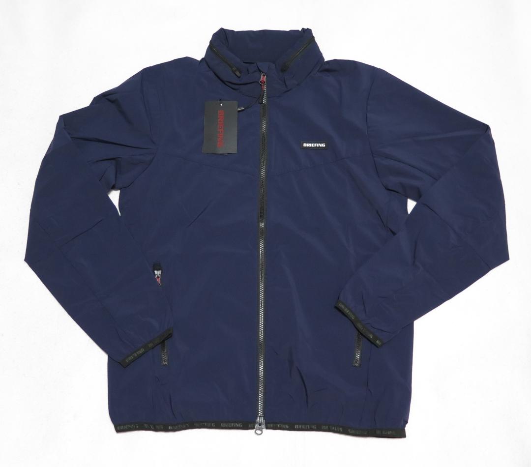 ⓂBRIEFING GOLFブリーフィングゴルフ ウィンドジャケットNAVY