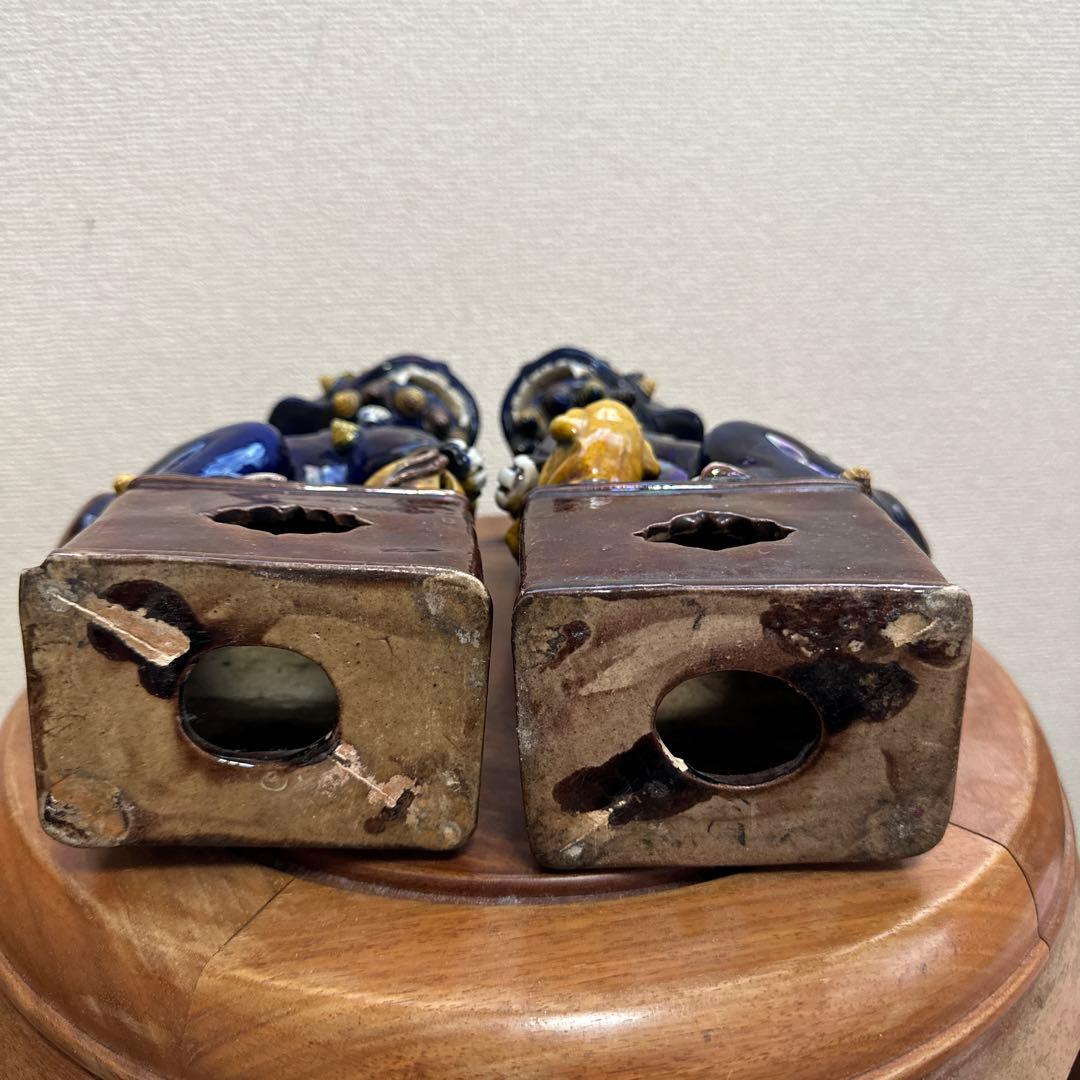 珍品　骨董品　中国美術　中国古玩　古美術　獅子　対物