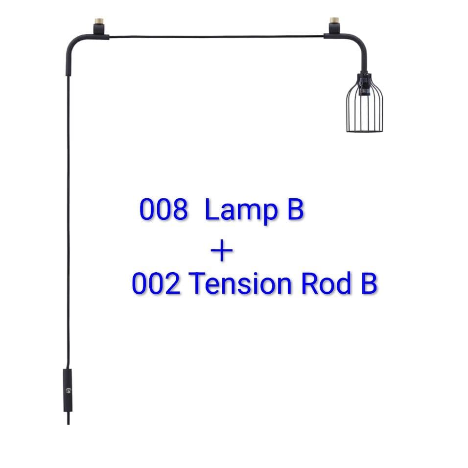 【新品未使用】ドローアライン テンションロッド B＋ランプ B