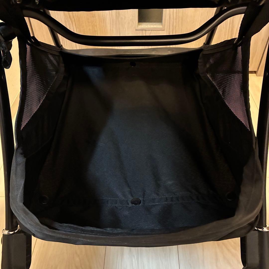 Aprica ラクーナビッテクッション 軽量 ベビーカー A型 レザーハンドル