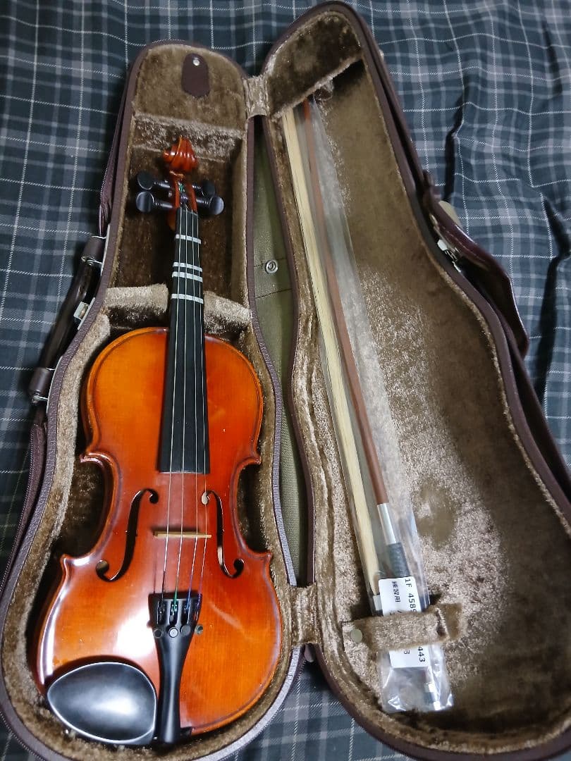 新品弓付き　SUZUKIバイオリン　No.300 1/8　1996年製