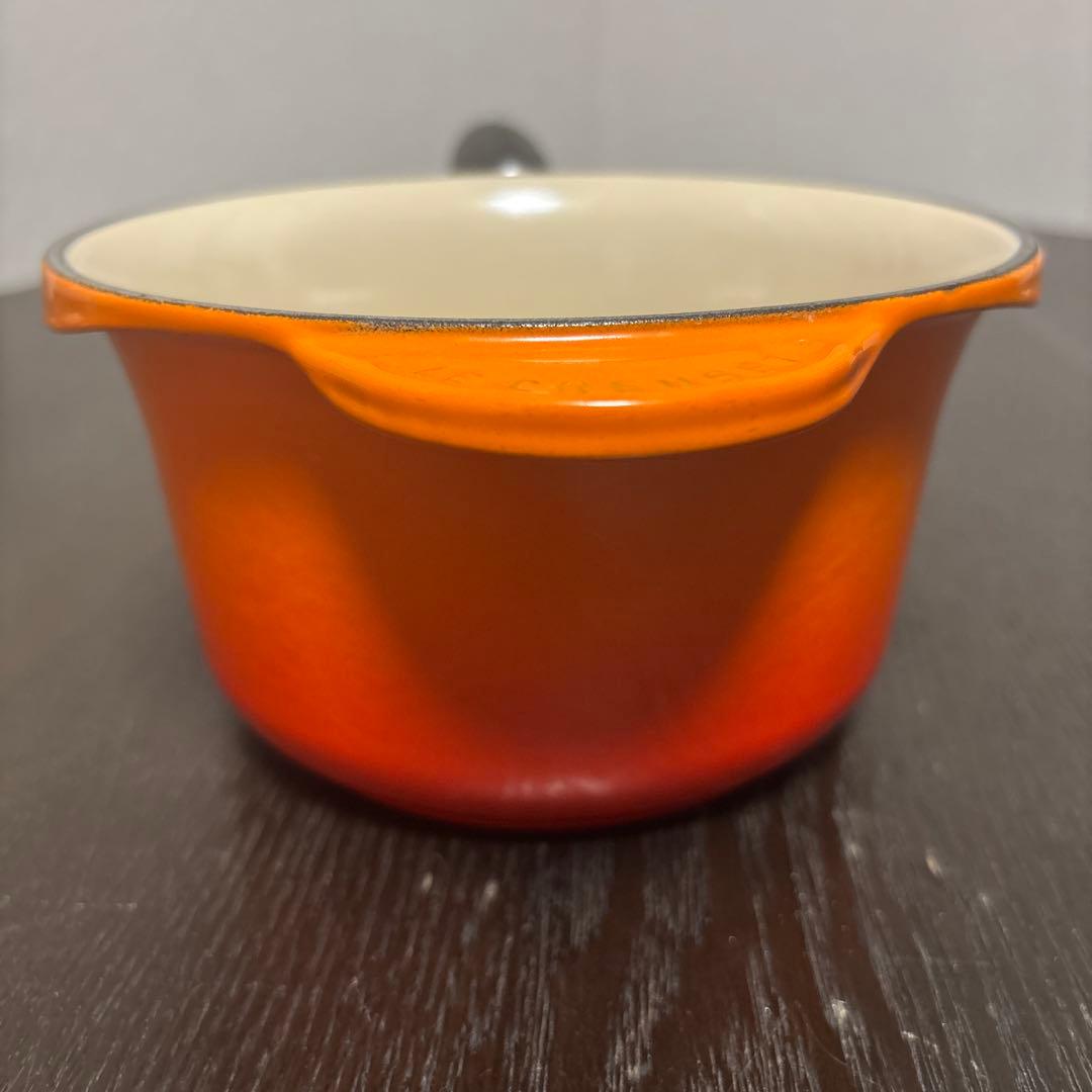 LE CREUSET　ソースパン オレンジ　片手鍋　16cm