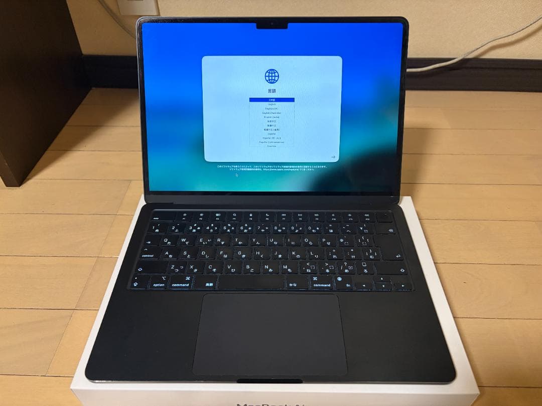 Apple M2 13.6 512GB MacBook Air ミッドナイト