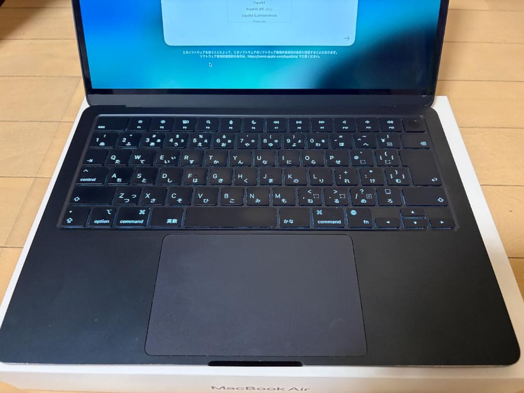 Apple M2 13.6 512GB MacBook Air ミッドナイト