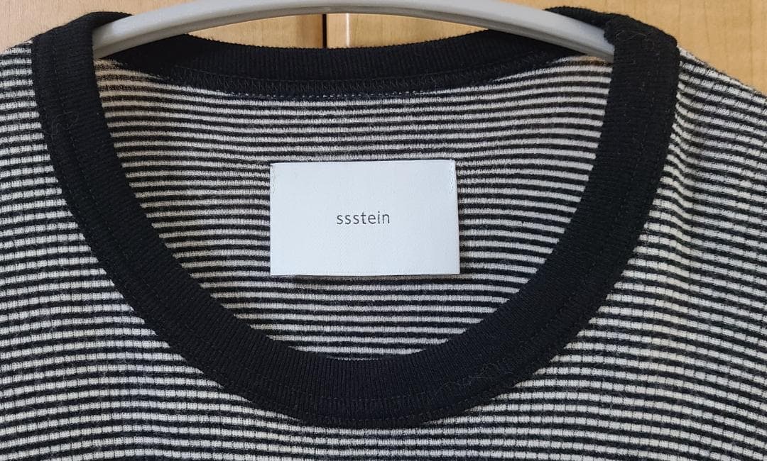 トップス Striped Wool Oversized Long Sleeve Tee S