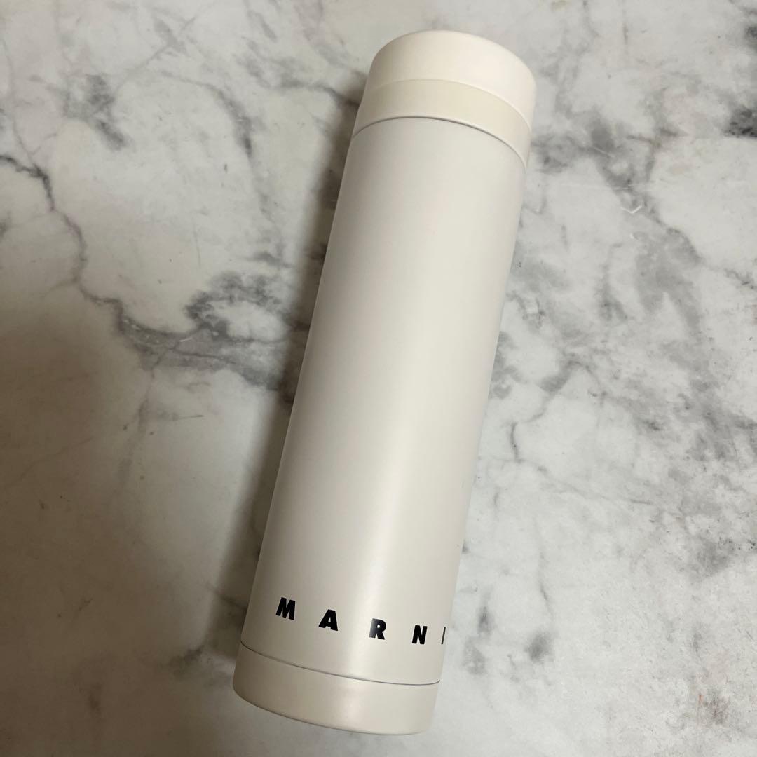 未使用　マルニ　水筒　白