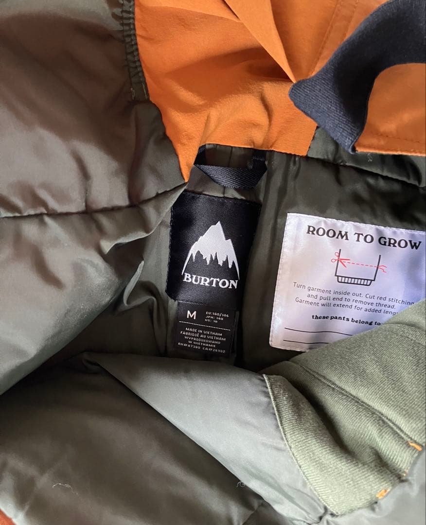 バートン　KIDS スノーボード ウェア ビブ パンツ