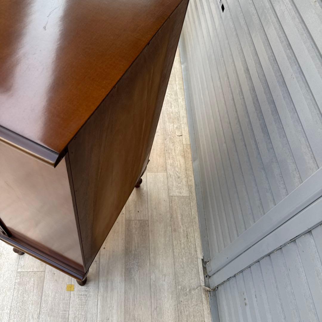 イタリア製 猫脚 5段チェスト 高級家具