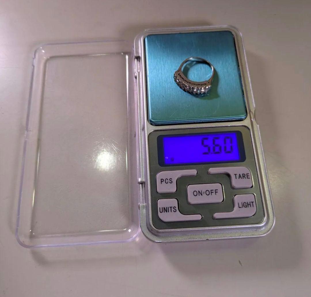 【国内鑑定済み】指輪　ヴィンテージ　ダイヤモンド　プラチナ　113