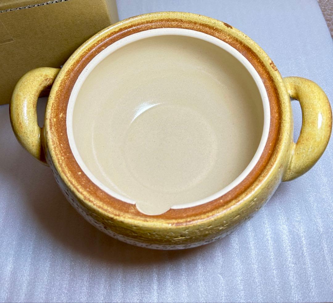 長谷園 伊賀焼　みそ汁鍋 土鍋 レシピ付属 大 長谷園新品　箱付き　入手困難