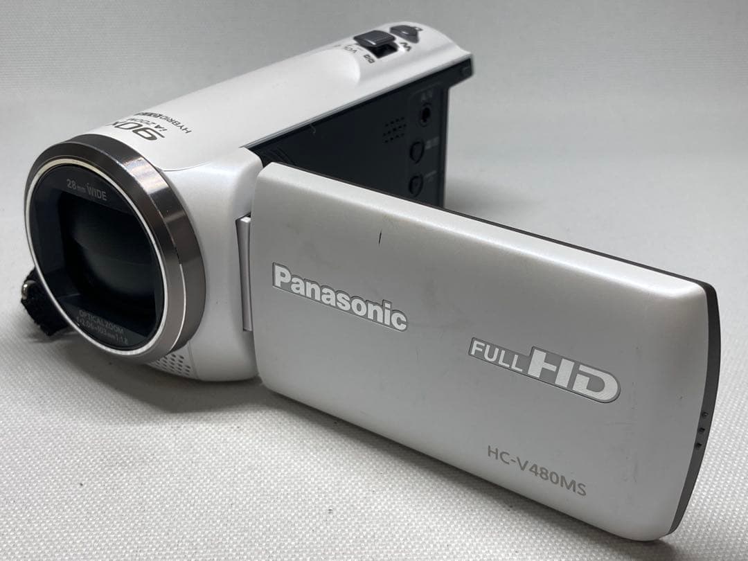 美品　Panasonic　HC-V480MS　ビデオカメラ　g02a262dd