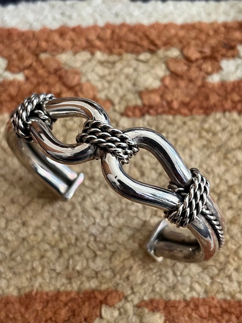 Steve Arviso ホースウィスパラーヘビーバングル ワイヤー5mm