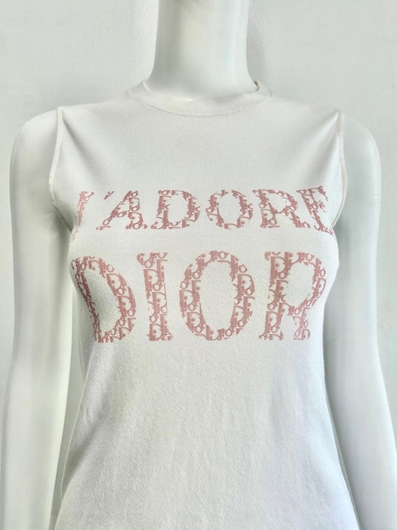 2004SS Christian Dior ガリアーノ期 タンクトップ