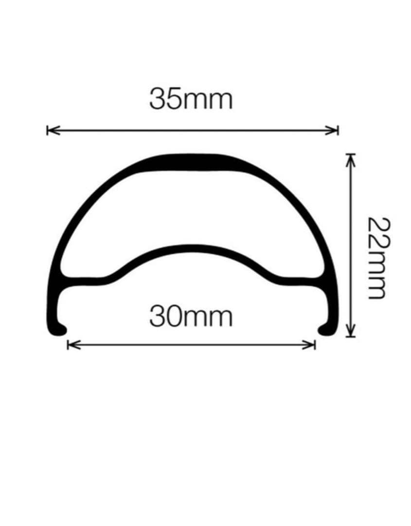 新品 velocity blunt 35 rim polish 650b 手組み