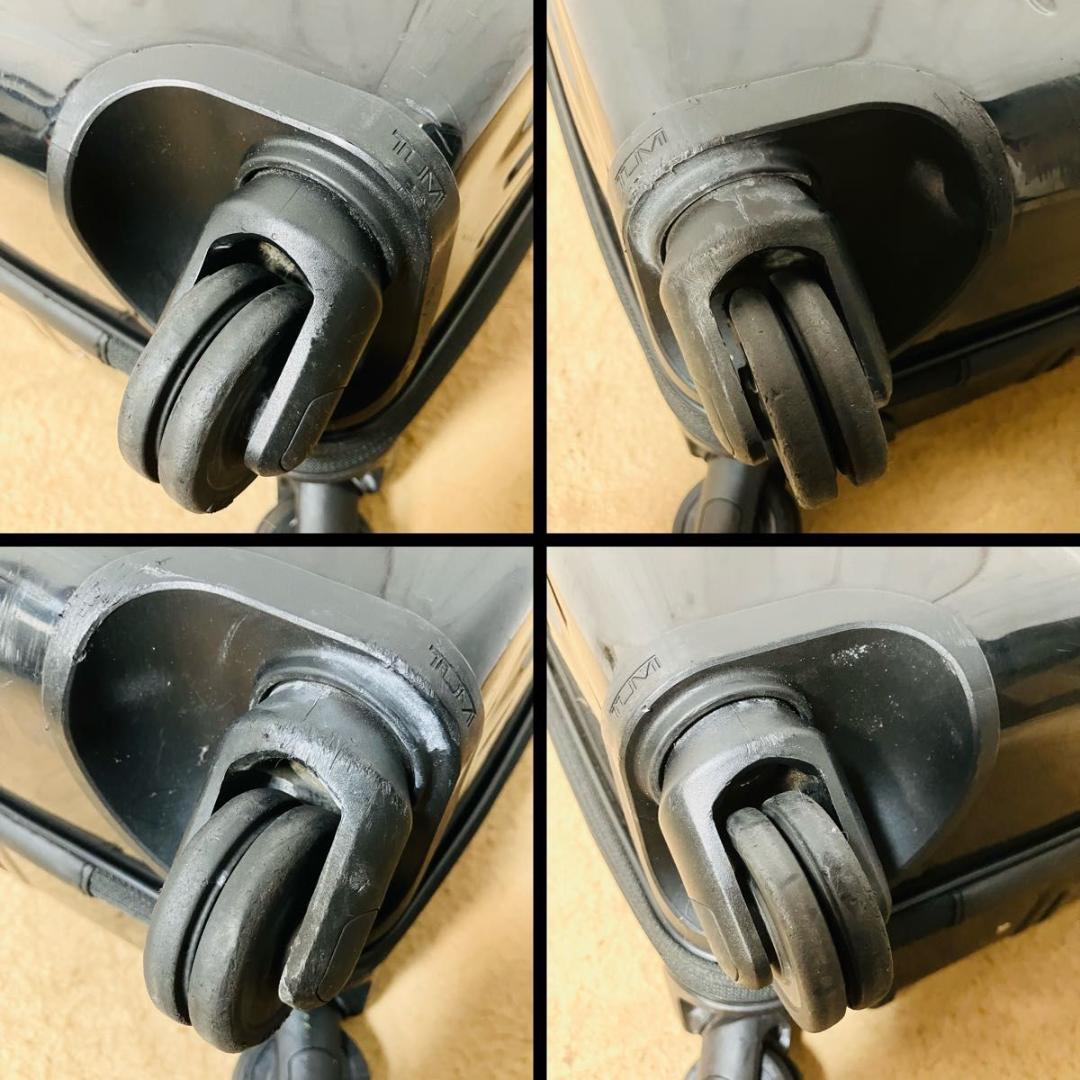 【希少】TUMI スーツケース 228004D V3 ブラック4輪 機内持込可能