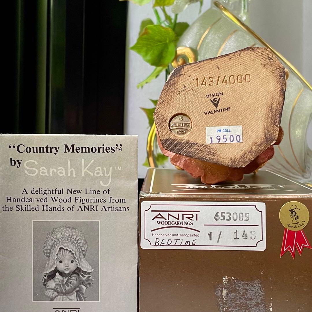 【L様ご確認】アンリ人形　ANRI サラ・ケイ　16.5㎝　　【Bedtime】