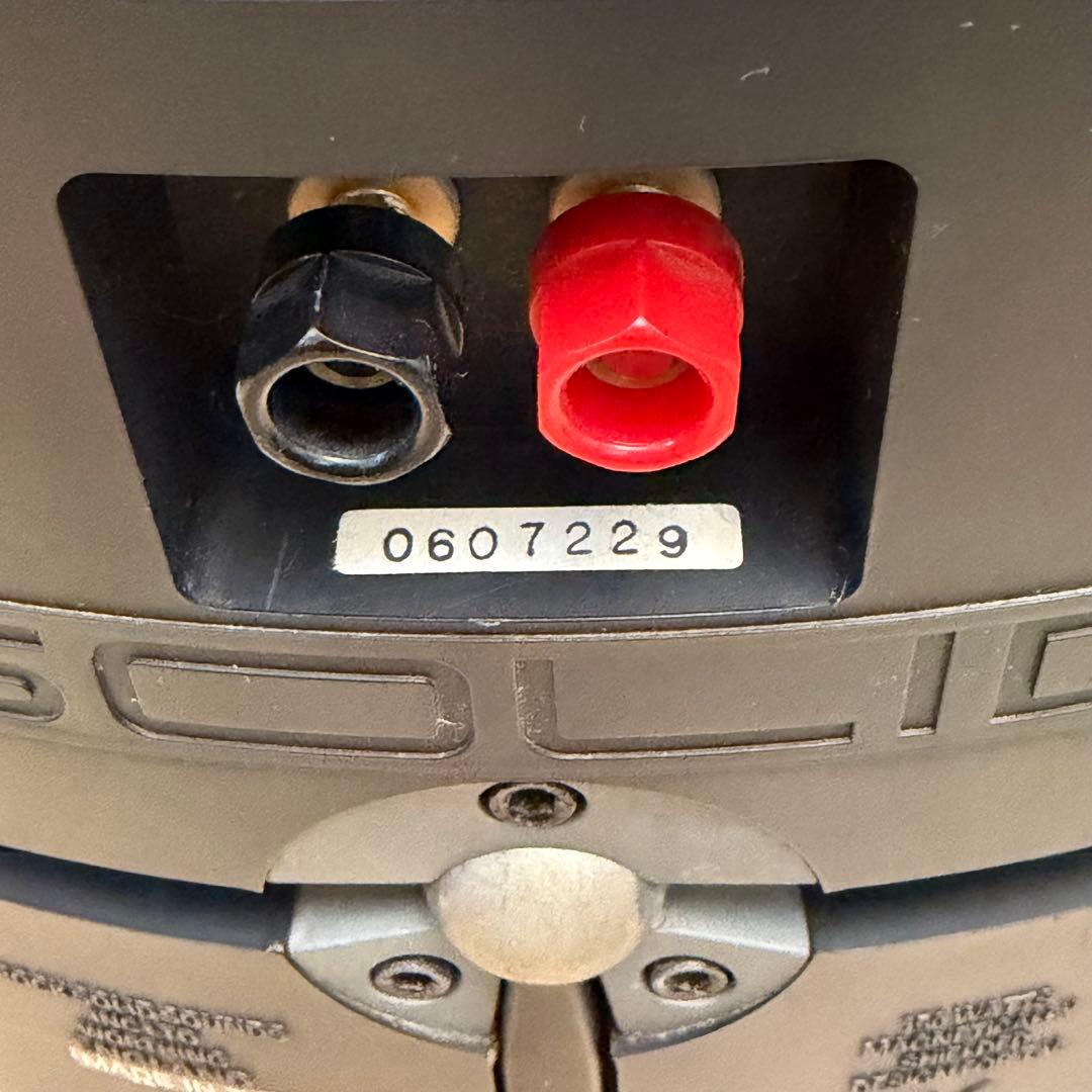 B&W SOLID MONITOR ブラック スピーカー スタンド付き