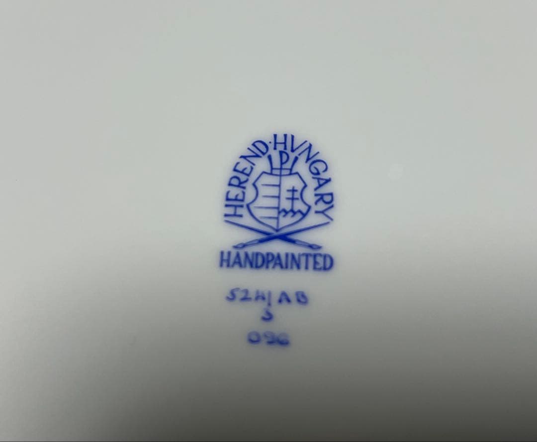 ぷいちゃ　HEREND アポニー ディナー皿 ６枚セット