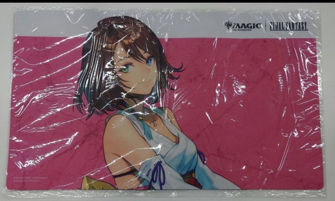 mtg 日本限定 プレイマット スピラの希望、ユウナ fin