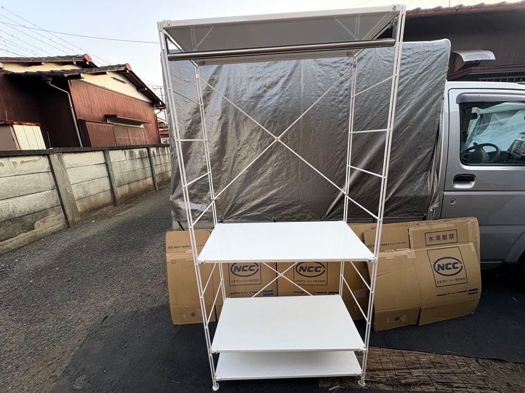 ロ*）様 無印良品　スチールユニットシェルフ　クローゼット