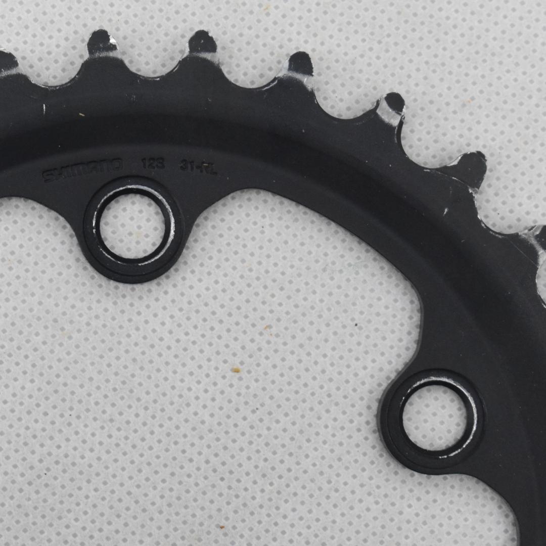 SHIMANO GRX 12S チェーンリング48T-31T 使用距離2000k