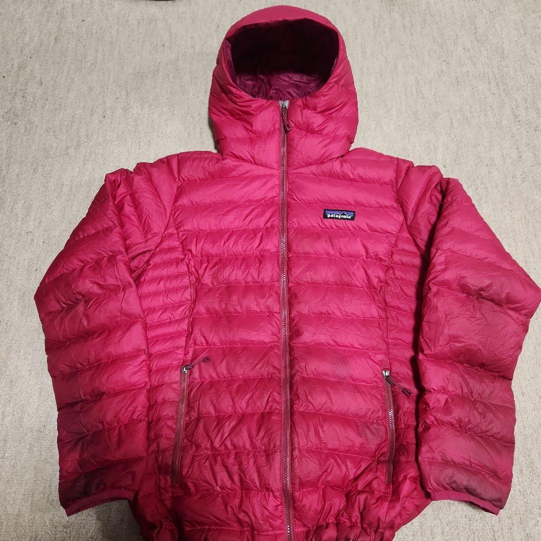 パタゴニア　ダウンセーターフーディ　800フィルパワー　Mピンク　ジャケット