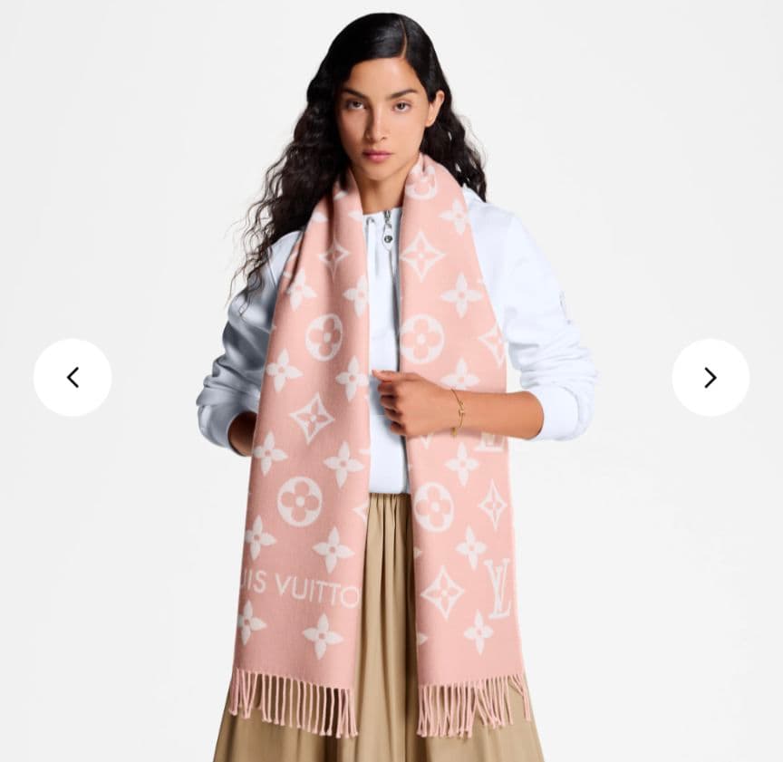 LOUIS VUITTON マフラー LV エセンシャル ギフトラッピング付