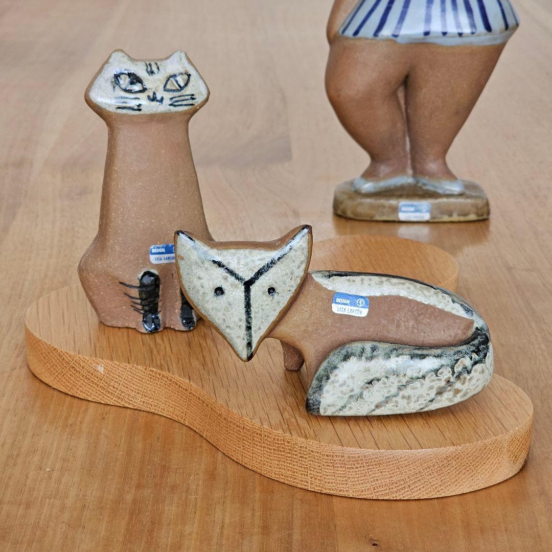 リサラーソン LILLA ZOO キツネ　Fox　ヴィンテージ　置物