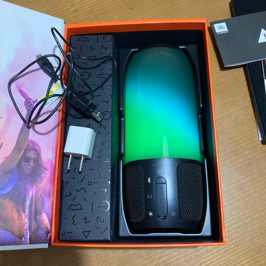 JBL ポータブルBluetoothスピーカー PULSE3 持ち歩きケース付き