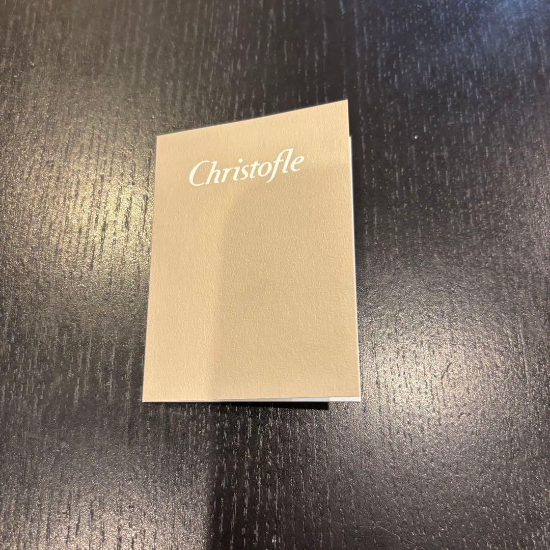 【新品未使用】Christofle スモールスプーン 6本セット