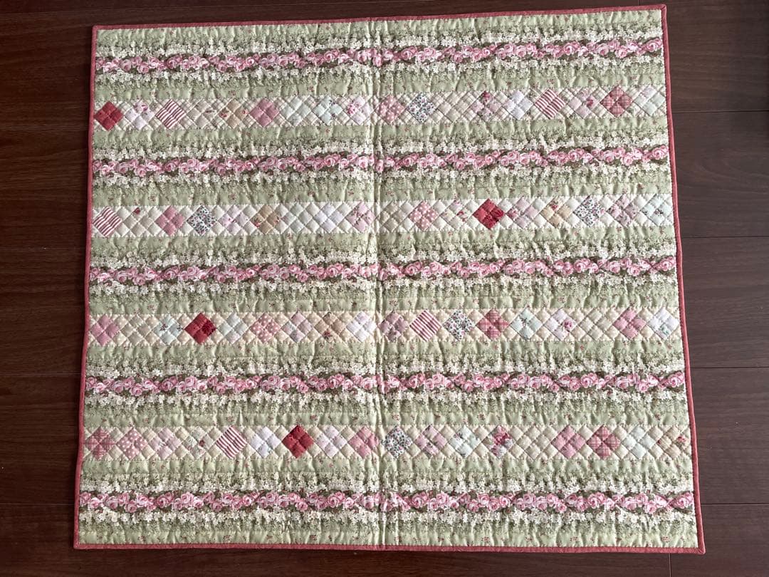 (473)こうの早苗のパッチワークキルト講座 製作途中