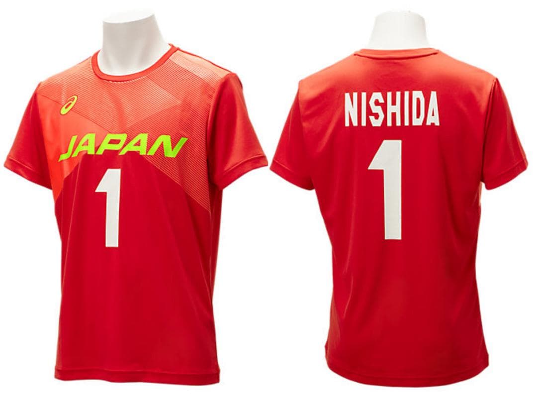 2022年 バレーボール男子日本代表 応援Tシャツ 西田有志 S