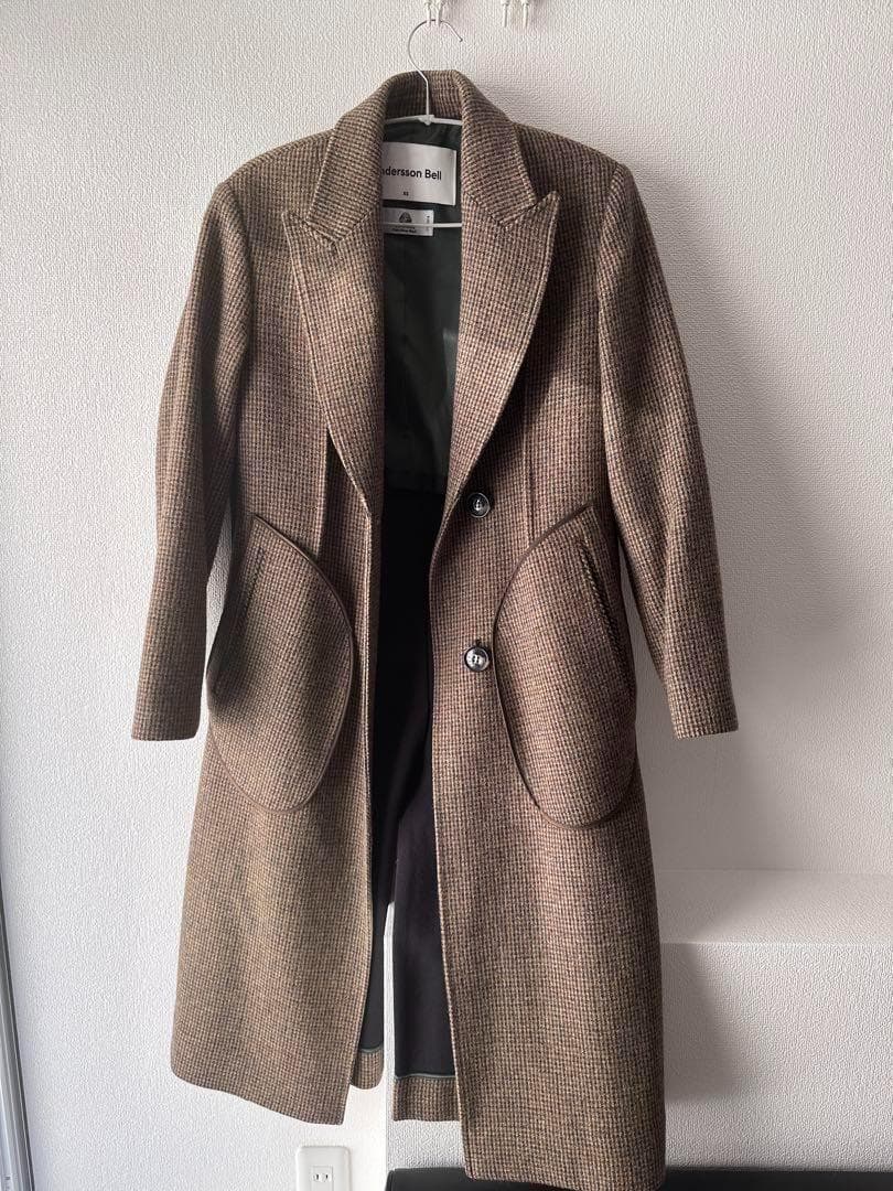 ANDERSSON BELL アンダーソンベル　チェック コート　韓国ブランド