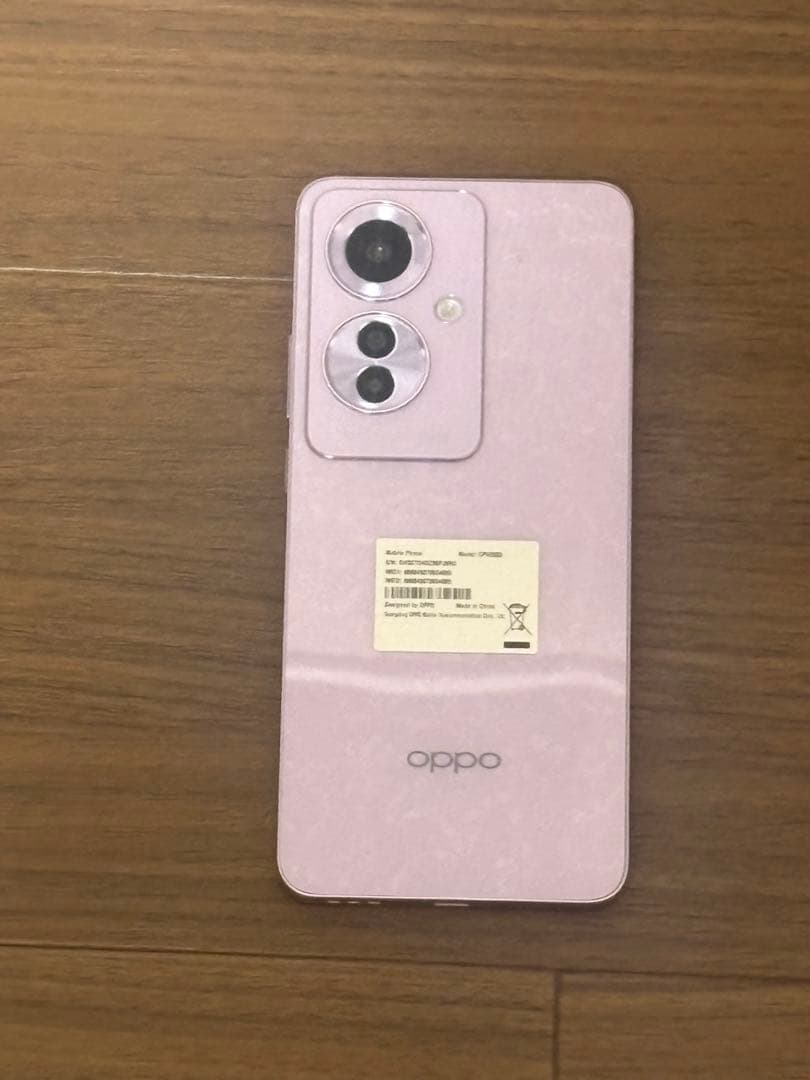 OPPO Reno11 A コーラルパープル 美品 ケース付